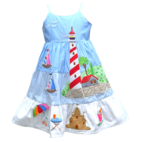 white christmas dresses Buy Okhai Girl Hand Block Printed Pure Cotton Kids Sleeveless Dress Online  – Okhaistore main image 1