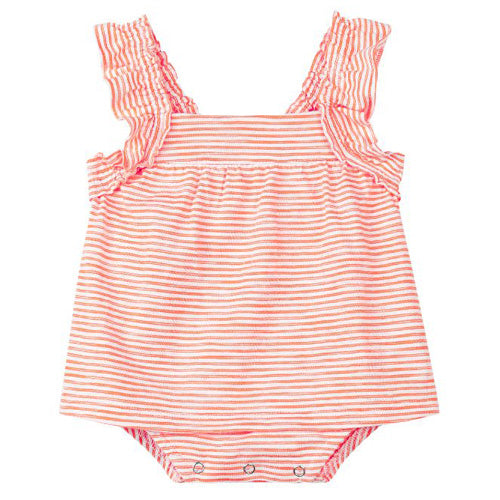 Vignette - V1615C - Maggie Red Stripe Onesie Dress