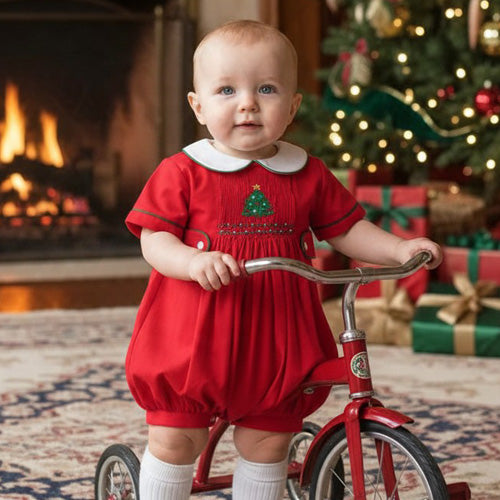 Anavini - Christmas Tree Romper