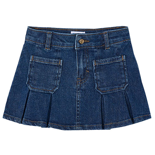 Mayoral Dark Denim Skirt