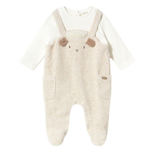 Mayoral - Bear Corduroy Romper