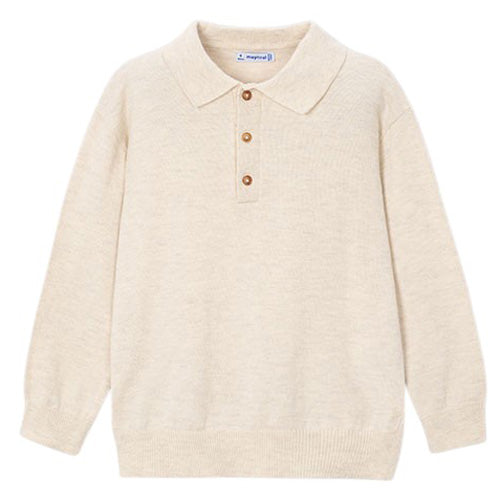 Mayoral - H. Stone Long Sleeve Knit Polo