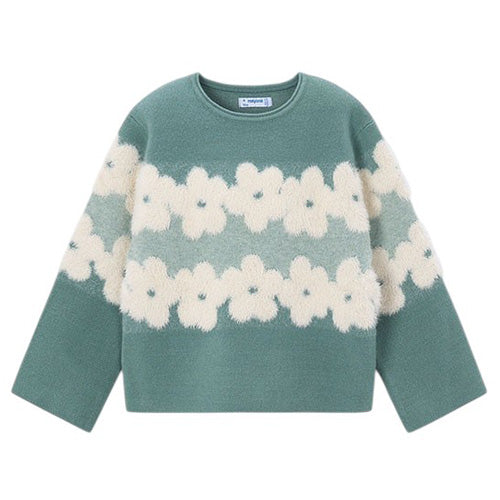 Mayoral - Bayleaf Sweater with Flowers