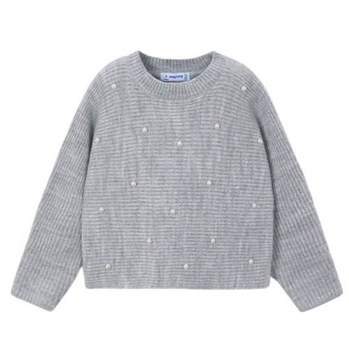Mayoral - Pearl Lt Grey Sweater