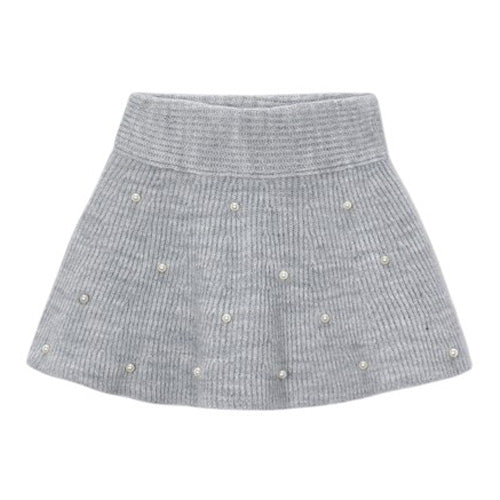 Mayoral - Lt Grey Pearl Skirt