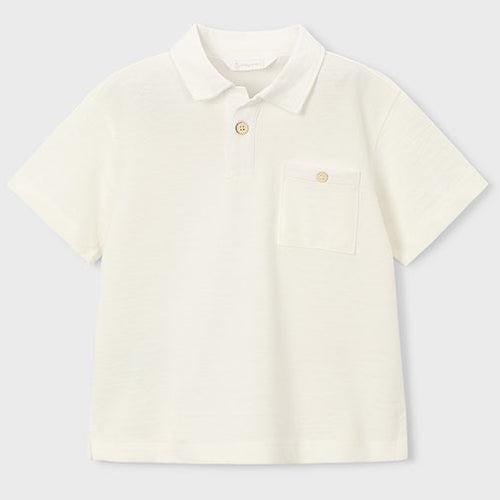 Mayoral - 3105-33 - Off-White Polo Shirt