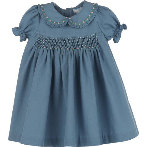 Luli & Me - Blue Fall Garden Dress