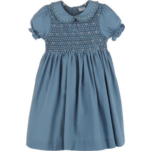 Luli & Me - Blue Fall Garden Dress