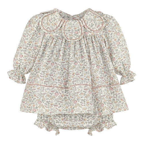 Sophie & Lucas - 26SL0301-PK - Whimsy Pink Floral Petal Dress