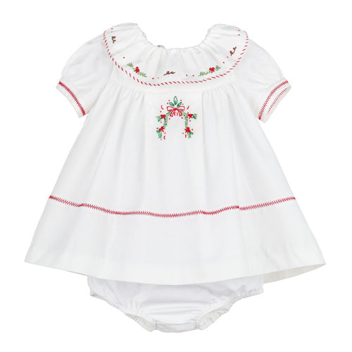 Sophie & Lucas - White & Red Merrymaker Dress
