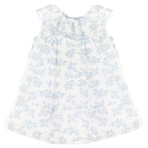 Sophie & Lucas - 26SS31 - Periwinkle Blue Ruffle Dress