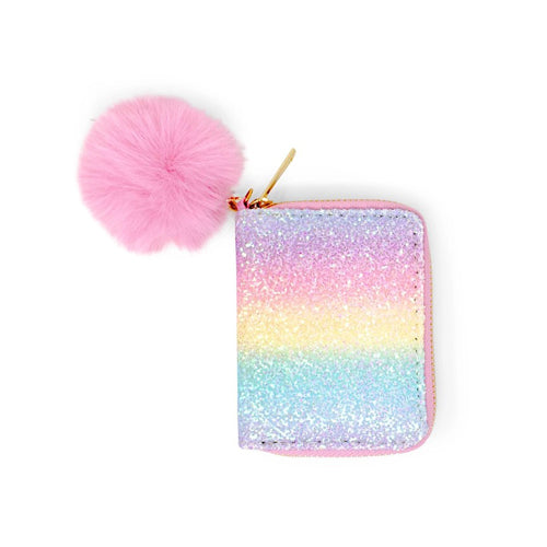 Rainbow Glitter Wallet