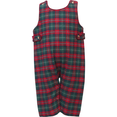 Cotton Kids - Red Plaid Longall