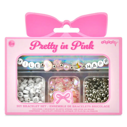 Iscream - Pretty in Pink DIY Bracelet Set