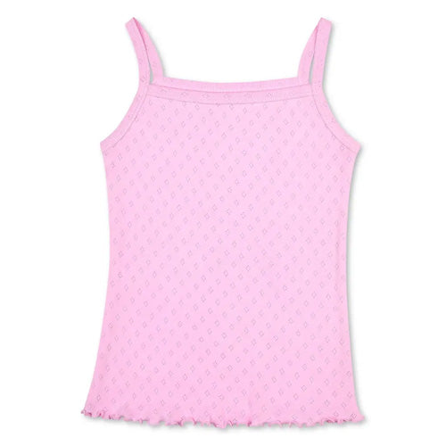 Iscream - Pink Pointelle Tank & Shorts Set