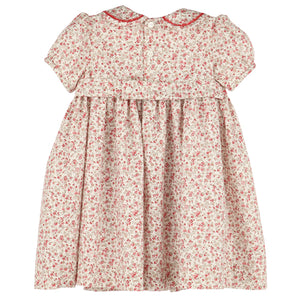 Luli & Me Mulberry Smocked Dress