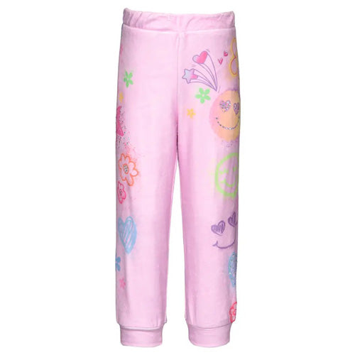 Baby Sara - Pink Velour Jog Pants
