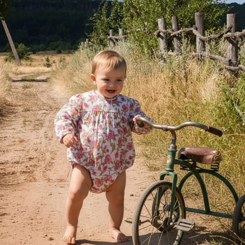 Alto Modas -  Maeve Pink Floral Bubble