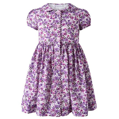Rachel Riley - Violet Button Front Dress