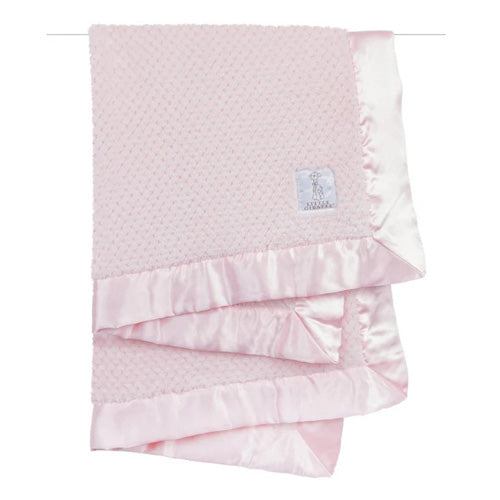Little Giraffe - Pink Honeycomb Baby Blanket