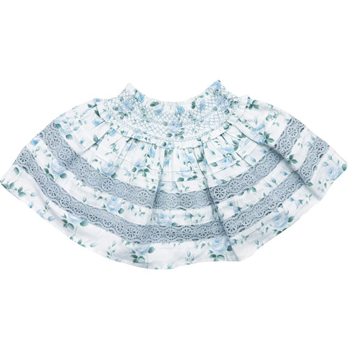 Alto Modas - S26PSRP - Blue Rose Parker Skirt