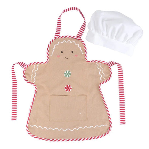Mon Ami - Gingerbread Chef Hat & Apron
