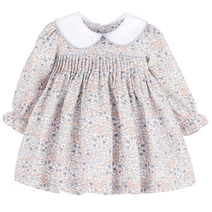 Sophie & Lucas Autumn Blue Floral Dress