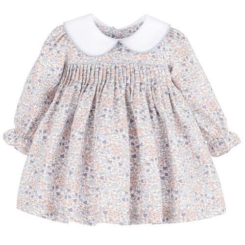 Sophie & Lucas Autumn Blue Floral Dress