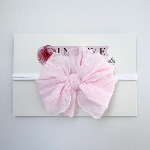 Rocking Royalty - Mini Headband - Perfect Pink