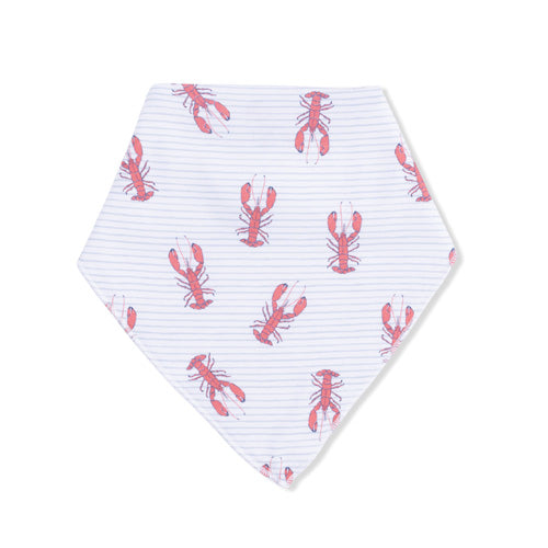 Angel Dear Lobster Stripe Bandana Bib