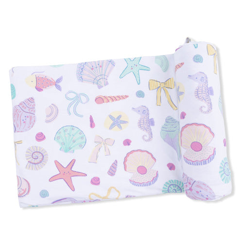 Angel Dear Beach Days Swaddle Blanket