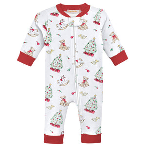 Baby Club Chic "Holiday Time" Zip Coverall