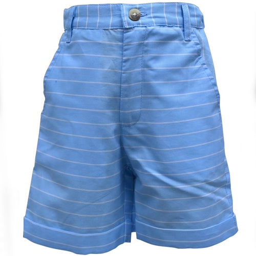 Cotton Kids - CK5063 - Blue and White Stripe Shorts