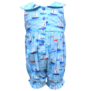 Cotton Kids Sailboat Bubble