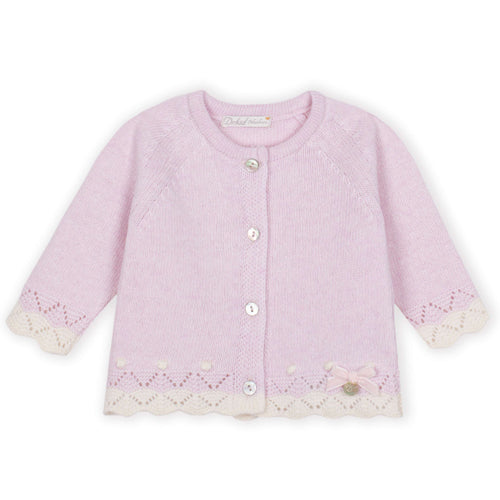 Dr. Kid Lt Pink Sweetheart Cardigan