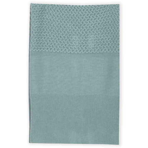 Dr. Kid Autumn Green Sweater Knit Blanket