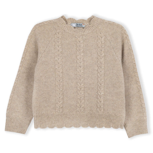 Dr. Kid Mouline Beige "Magic Forest" Sweater