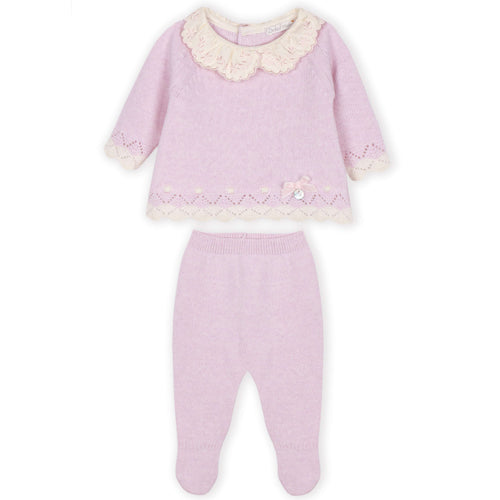 Dr. Kid Lt Pink Sweetheart Sweater Set - SOLD OUT