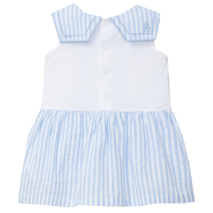 Dr. Kid Blue Stripe Nautical Dress
