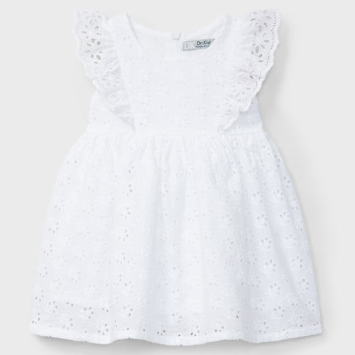 Dr. Kid White Eyelet Dress
