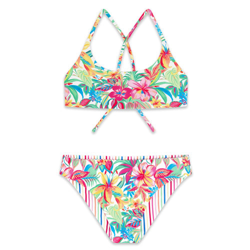 Feather 4 Arrow Tropical Waverly Reversible Bikini