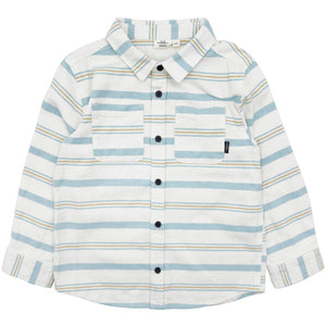 Feather 4 Arrow Ivory Sundown Stripe Flannel Shirt