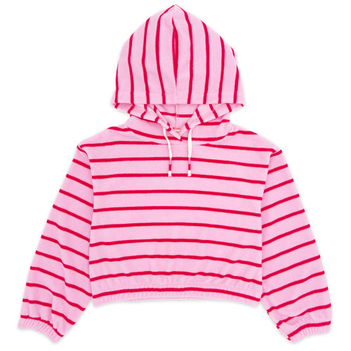 Feather 4 Arrow Pink Stripe Vacay Days Hoody