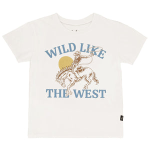 Feather 4 Arrow Wild Like West Vintage Tee