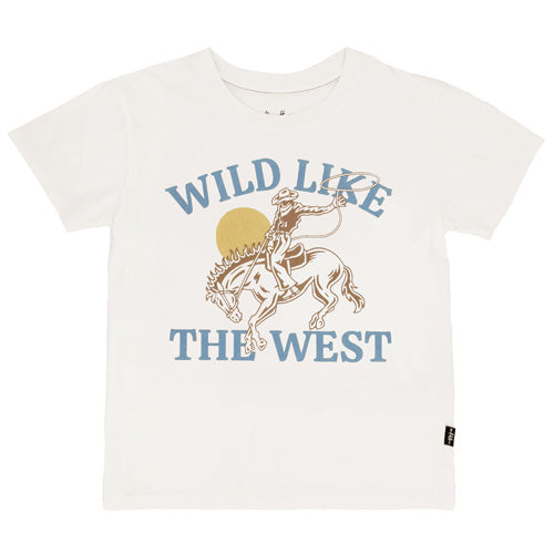 Feather 4 Arrow Wild Like West Vintage Tee