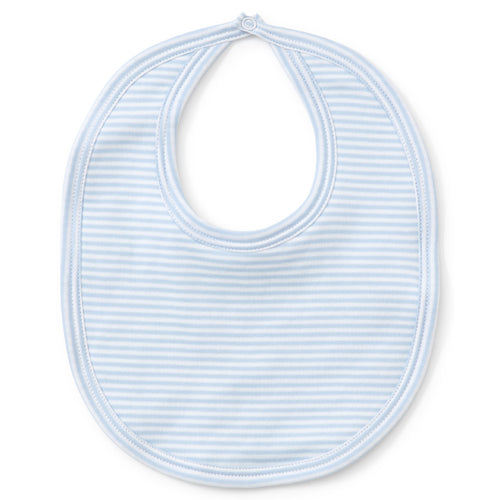 Kissy Kissy Blue & White Stripe Bib