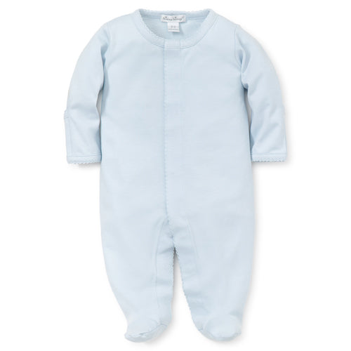 Kissy Kissy Blue Footie