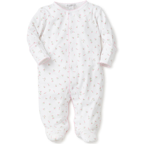 Kissy Kissy Garden Roses Footie