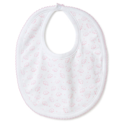 Kissy Kissy Pink Ele-Fun Bib