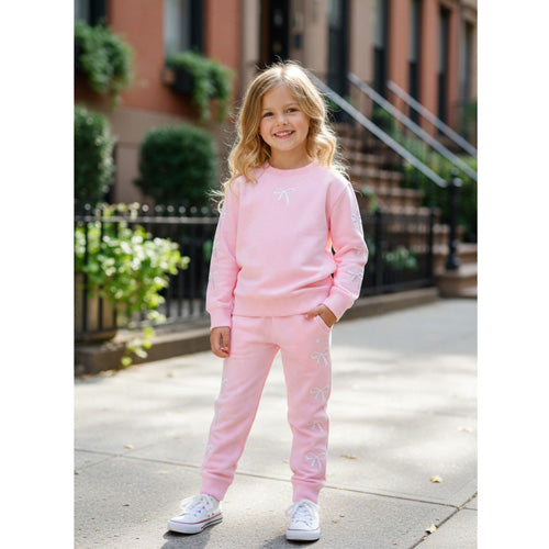 Iscream - Holiday Coquette Lt Pink Sweatshirt